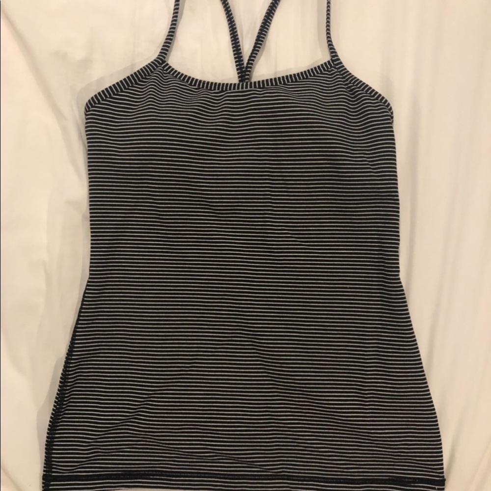 Lulu lemon tank top with build in sports bra